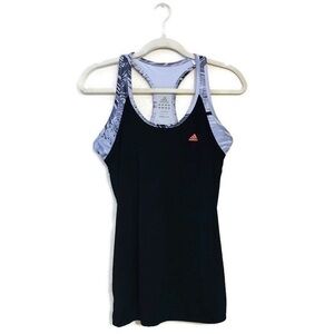 Adidas AdiZero Black Racerback Performance Tank